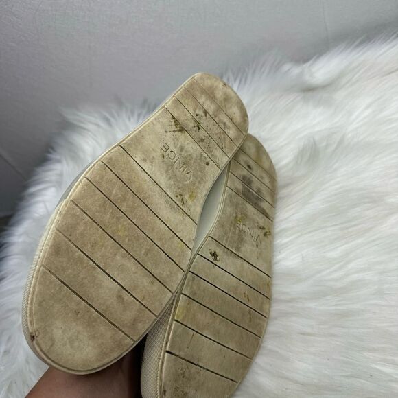 Vince Preston Hard Knit Metallic Mesh Slip On Sneaker 37.5 - Picture 3 of 7